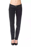 Blue Cotton Women's Regular Fit Pant