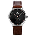 Westar Profile Leather Strap Black Dial Quartz 50246STN623