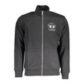 Black Cotton Men's Sweatshirt