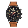 AVI-8 Hawker Hurricane Carey Dual Time Debden Black Dial Quartz AV-4088-03